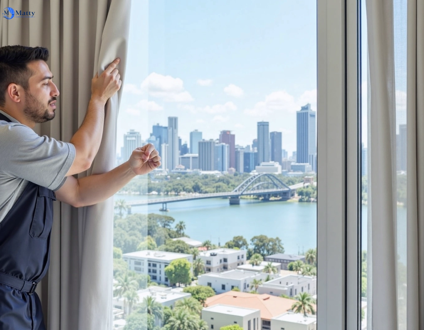 Professional curtain steam cleaning service narraweena-nsw QLD by Matty Curtain Cleaning
