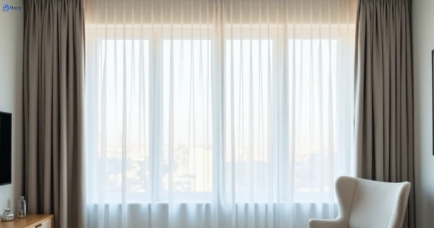 Freshly steam cleaned curtains in narraweena-nsw QLD